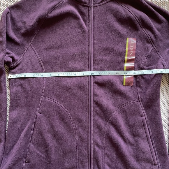 Fleece-Cotton Zip-Up Jacket - Picture 3 of 5